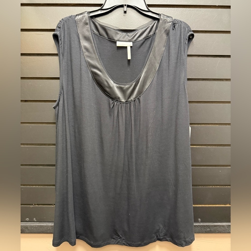 Classiques Entier Black Sleeveless Top 3X NWT